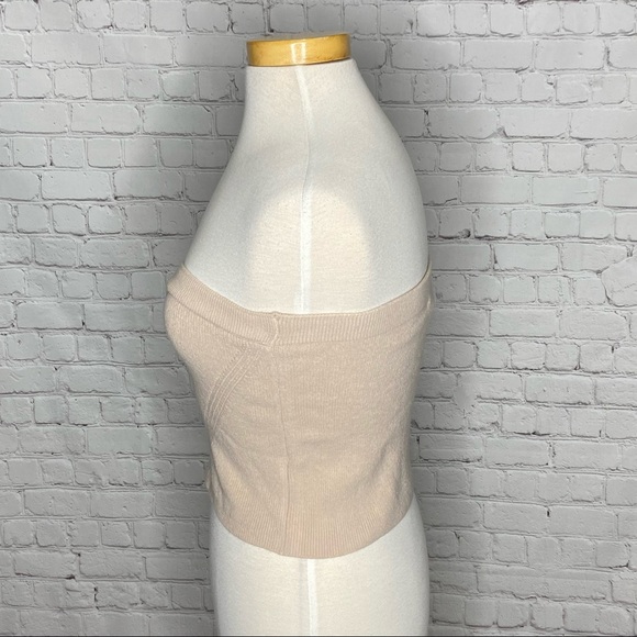 TOPSHOP Sweater Tube Top - Picture 6 of 7